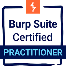 Burp Suite Certified Practitioner badge