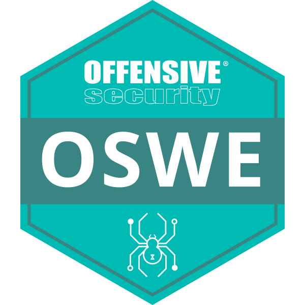 OSWE certification badge